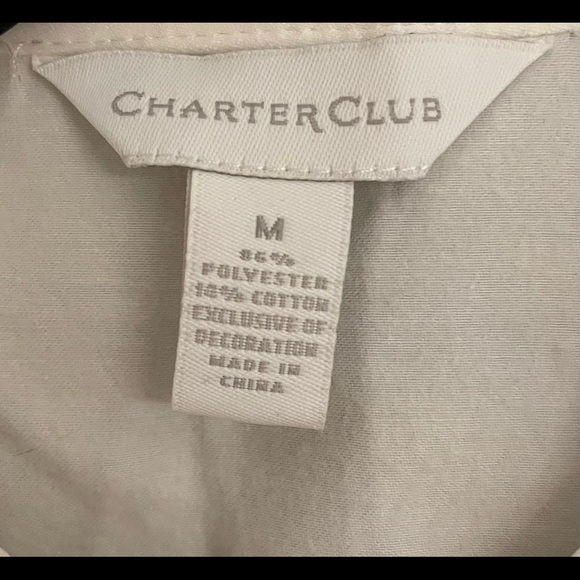 Charter Club - ladies full length sleeping gown Size M - Picture 4 of 4